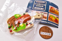 Super Precision Resin Clay American Diner on Woodboard [2.Ham & sausage]
