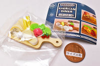 Super Precision Resin Clay American Diner on Woodboard [3.Cheese platter]