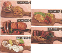 Super Precision Resin Clay American Diner on Woodboard [All 5 type set(Full Complete)]