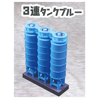 Factory tank mascot [5.Triple tank blue]