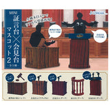 MINI Testimony stand / press conference mascot Part.2 [All 5 type set(Full Complete)]