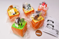 Fuwafuwa Honey Toast Ball chain [All 5 type set(Full Complete)]