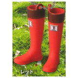 Wild Bird Society of Japan Bird Watching Boots [3.Red]