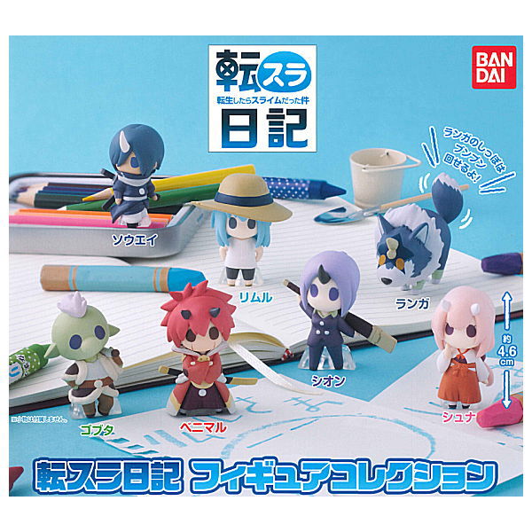 The Slime Diaries: That Time I Got Reincarnated as a Slime Figure Collection [All 7 type set(Full Complete)]