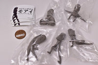 Moai mascot figure to stretch [All 5 type set(Full Complete)]