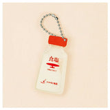 Tottoron shokuhin Salt acrylic key chain [1.Salt (red)]
