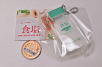 Tottoron shokuhin Salt acrylic key chain [3.Salt (green)]