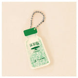 Tottoron shokuhin Salt acrylic key chain [5.Matcha salt]