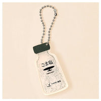 Tottoron shokuhin Salt acrylic key chain [6.Sesame salt]