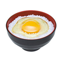 Tamagokakegohan light [3.Namatamago(black bowl)]