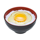 Tamagokakegohan light [3.Namatamago(black bowl)]