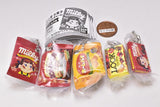 Fujiya sweets mascot charm [All 5 type set(Full Complete)]