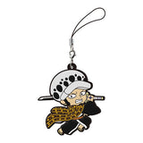ONE PIECE Capsule Rubber Mascot Wano Country hen Ver.2 [2.Trafalgar Law]