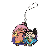 ONE PIECE Capsule Rubber Mascot Wano Country hen Ver.2 [4.Ashura Doji & Raizo]