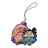 ONE PIECE Capsule Rubber Mascot Wano Country hen Ver.2 [4.Ashura Doji & Raizo]