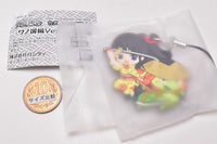 ONE PIECE Capsule Rubber Mascot Wano Country hen Ver.2 [5.Kikunojo & Kawamatsu]