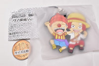 ONE PIECE Capsule Rubber Mascot Wano Country hen Ver.2 [8.Shanks & Buggy]