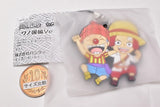 ONE PIECE Capsule Rubber Mascot Wano Country hen Ver.2 [8.Shanks & Buggy]