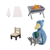 Animal camp 02 [1.Shoebill (with bonfire, chair A, tent parts)]