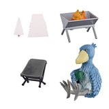 Animal camp 02 [6.Shoebill (with bonfire, chair B, tent parts)]