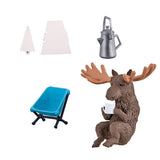 Animal camp 02 [7.Elk (with kettle chair B and tent parts)]