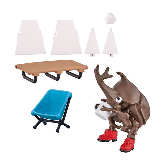 Animal camp 02 [10.Beetle (with cot, chair B, tent parts)]