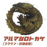 1/1 Central rough knob-tailed gecko & Armadillo girdled lizard [3.Armadillo girdled lizard (Brown, defensive posture)]