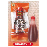 Munyumunyu! Miniature seasoning mascot [4.Okonomiyaki sauce]