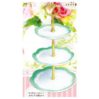 Miniature Afternoon tea mascot [1.Afternoon tea stand 3-stage set]