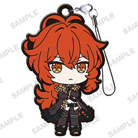 Genshin Impact Capsule Rubber Strap vol.1 [8.Diluc]