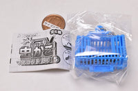 Real! Konchu Mushikago Mascot Ball chain Part.5 [4.Insect cage / Blue Hexarthrius mandibularis]