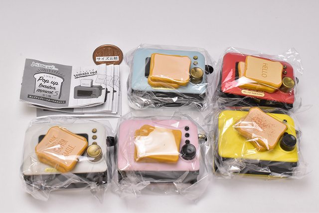 Pop-up Toaster Mascot Part.5 [All 5 type set(Full Complete)] – toysantajp
