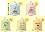 Pompompurin 25th Anniversary Candle Collection [All 5 type set(Full Complete)]