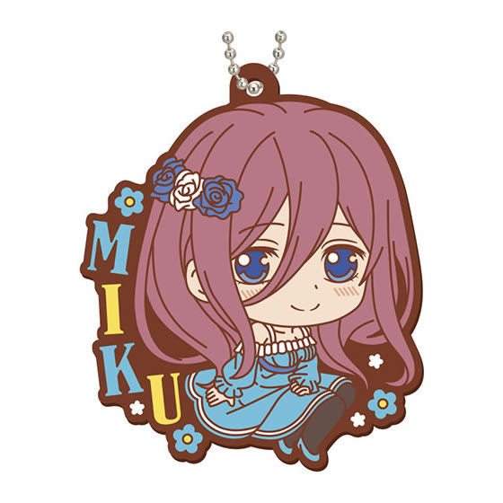 The Quintessential Quintuplets �E½è Capsule Rubber Mascot Part.4 [3.Miku Nakano]