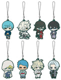 Touken Ranbu Capsule Rubber Mascot Light clothing [All 8 type set(Full Complete)]