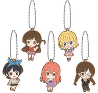 Kanojo, okarishimasu Capsule rubber mascot vol.2 [All 5 type set(Full Complete)]