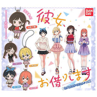 Kanojo, okarishimasu Capsule rubber mascot vol.2 [All 5 type set(Full Complete)]
