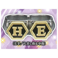 KING OF PRISM Shiney Seven Star Yamato Victoria Love Support Ring GO TO HELL [3.HE (left hand / index finger & middle finger)]