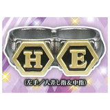 KING OF PRISM Shiney Seven Star Yamato Victoria Love Support Ring GO TO HELL [3.HE (left hand / index finger & middle finger)]