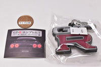 GT-R Emblem Rubber Keychain Collection [6.BNR34]