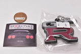 GT-R Emblem Rubber Keychain Collection [6.BNR34]