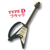Miniature guitar mascot Part.3 [4.TYPE D Black]