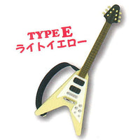 Miniature guitar mascot Part.3 [5.TYPE E Light yellow]
