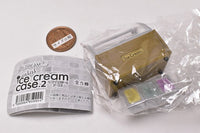 Mini ice cream case Part.2 [3.Dark brown]