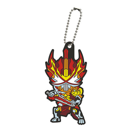 Kamen Rider Saber Capsule Rubber Mascot 03 [4.Kamen Rider Saber Elemental Primitive Dragon]