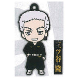 Tokyo Revengers Nendoroid Plus Capsule Rubber key chain [6.Takashi Mitsuya]