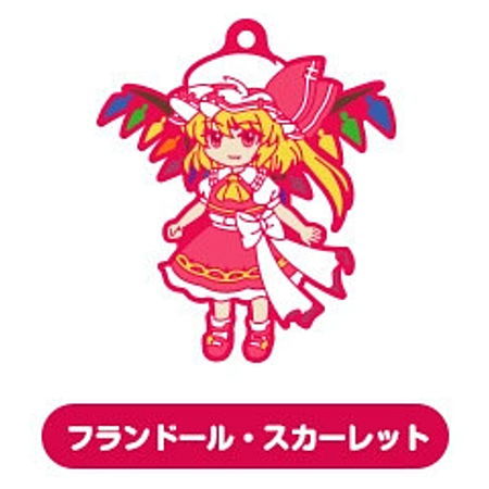 Touhou Lost Word Capsule SD Rubber strap vol.2 [4.Flandre Scarlet]