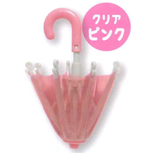 Vinyl Umbrella [3.Clear pink]