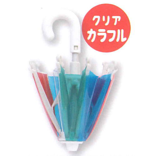 Vinyl Umbrella [6.Clear colorful]
