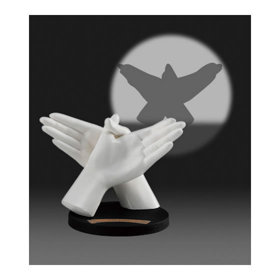 Shadow play hand animal [3.PIGEON]